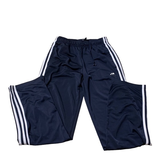 Adidas | Blue and White Jogger Pants Stripe Side Youth Boys Size S - Picture 6 of 9